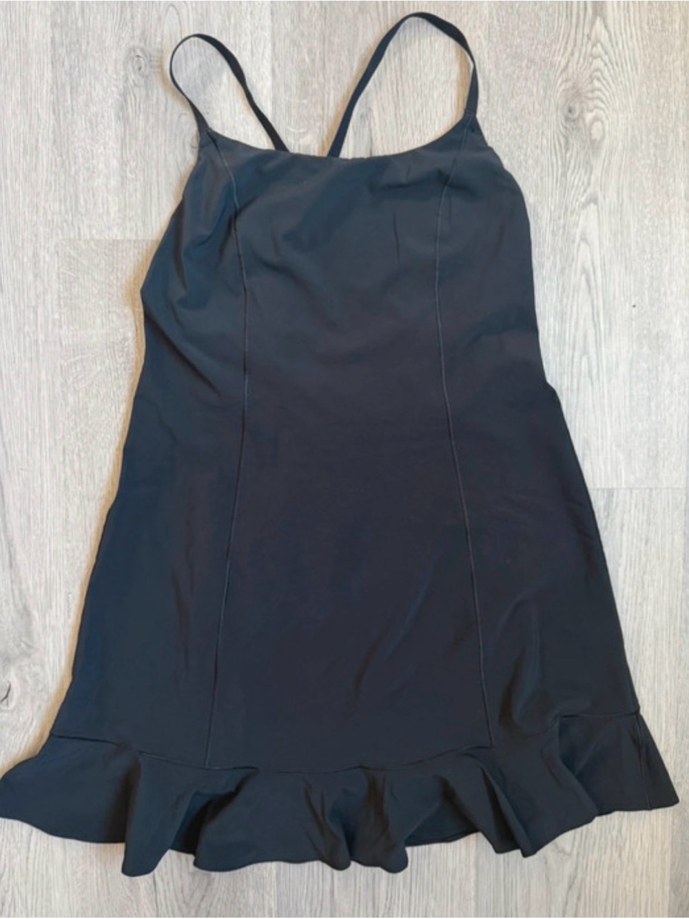 Aerie Real Me Ruffle Exercise Dress XS NWT